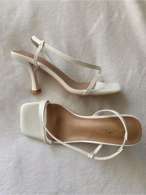 Sling-Back Kitten Heels